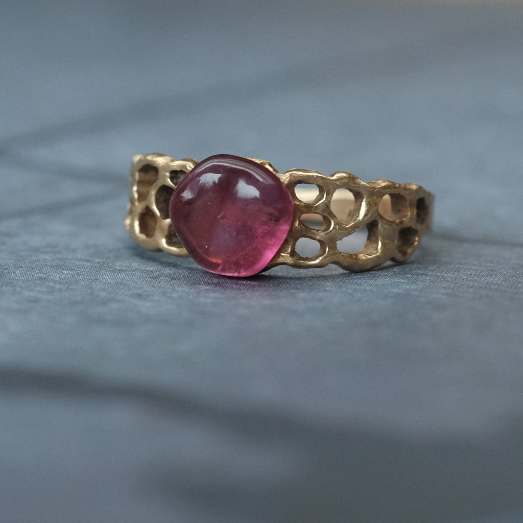 1970s Ruby Pick-N-Mix Ring - Lost Owl Jewelry