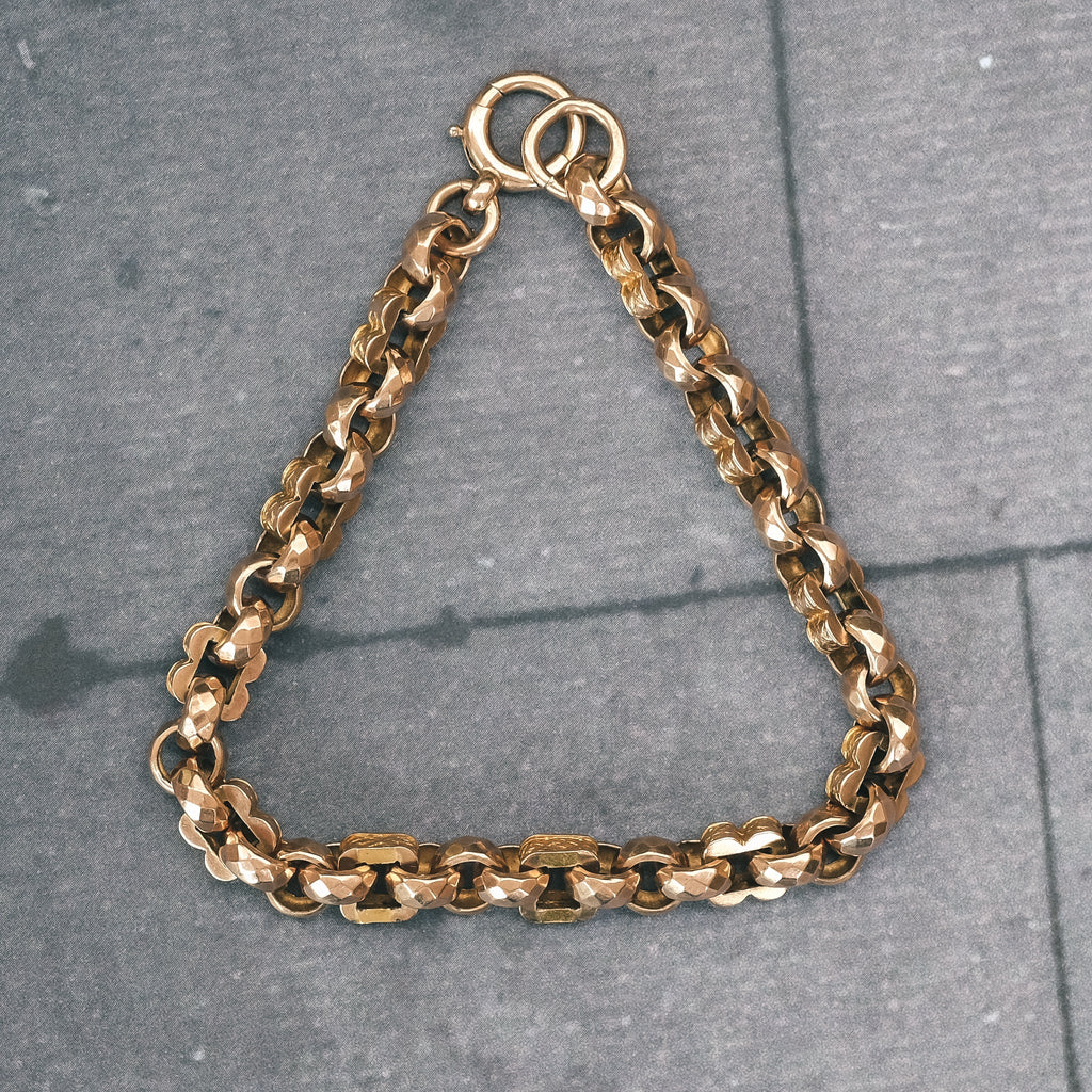 Victorian Albert Chain Bracelet - Lost Owl Jewelry