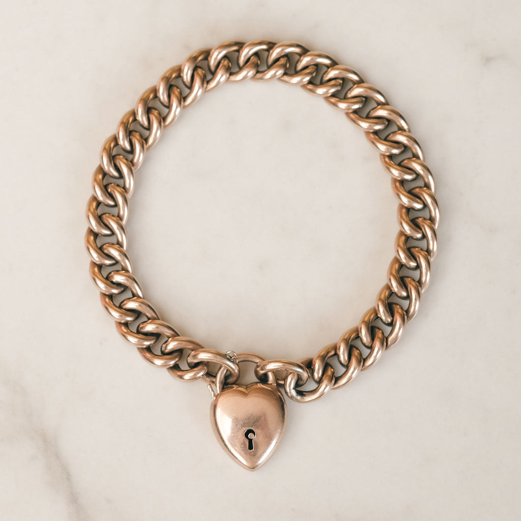 Victorian Curb Link Bracelet - Lost Owl Jewelry