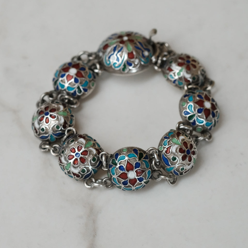 Imperial Russian Domes Bracelet - Lost Owl Jewelry