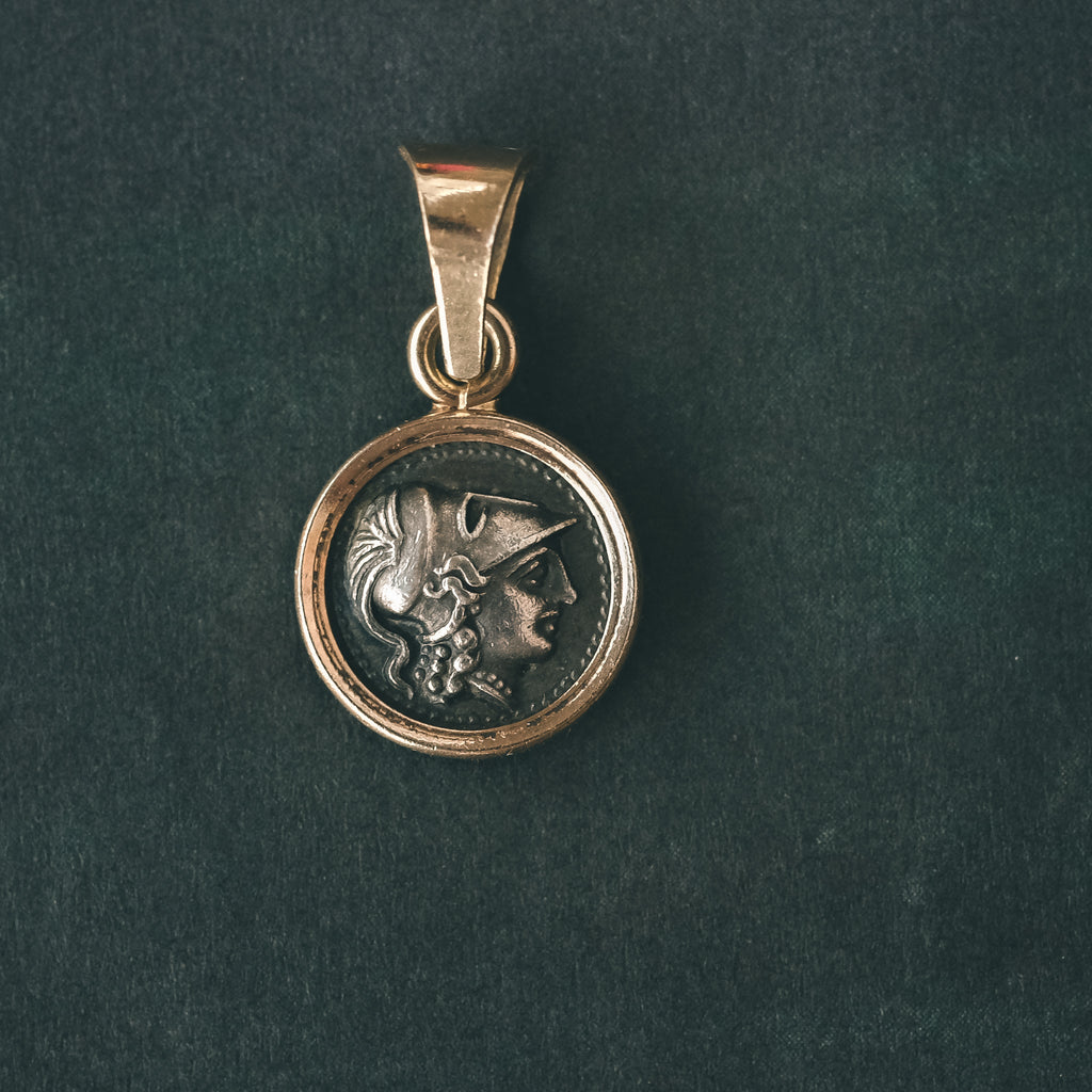 Vintage Alexander III Coin Pendant - Lost Owl Jewelry