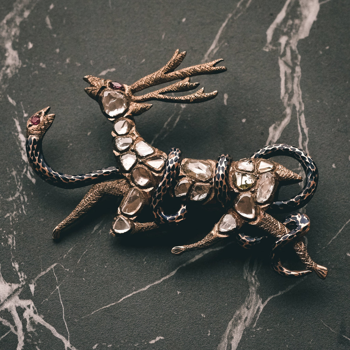 Stag brooch clearance