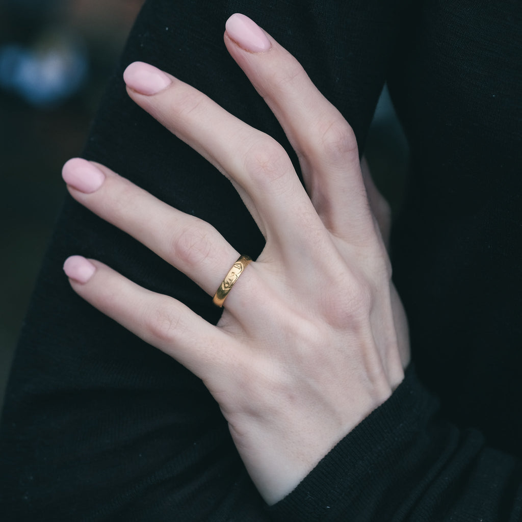 17th Century Death's Head Ring - Lost Owl Jewelry