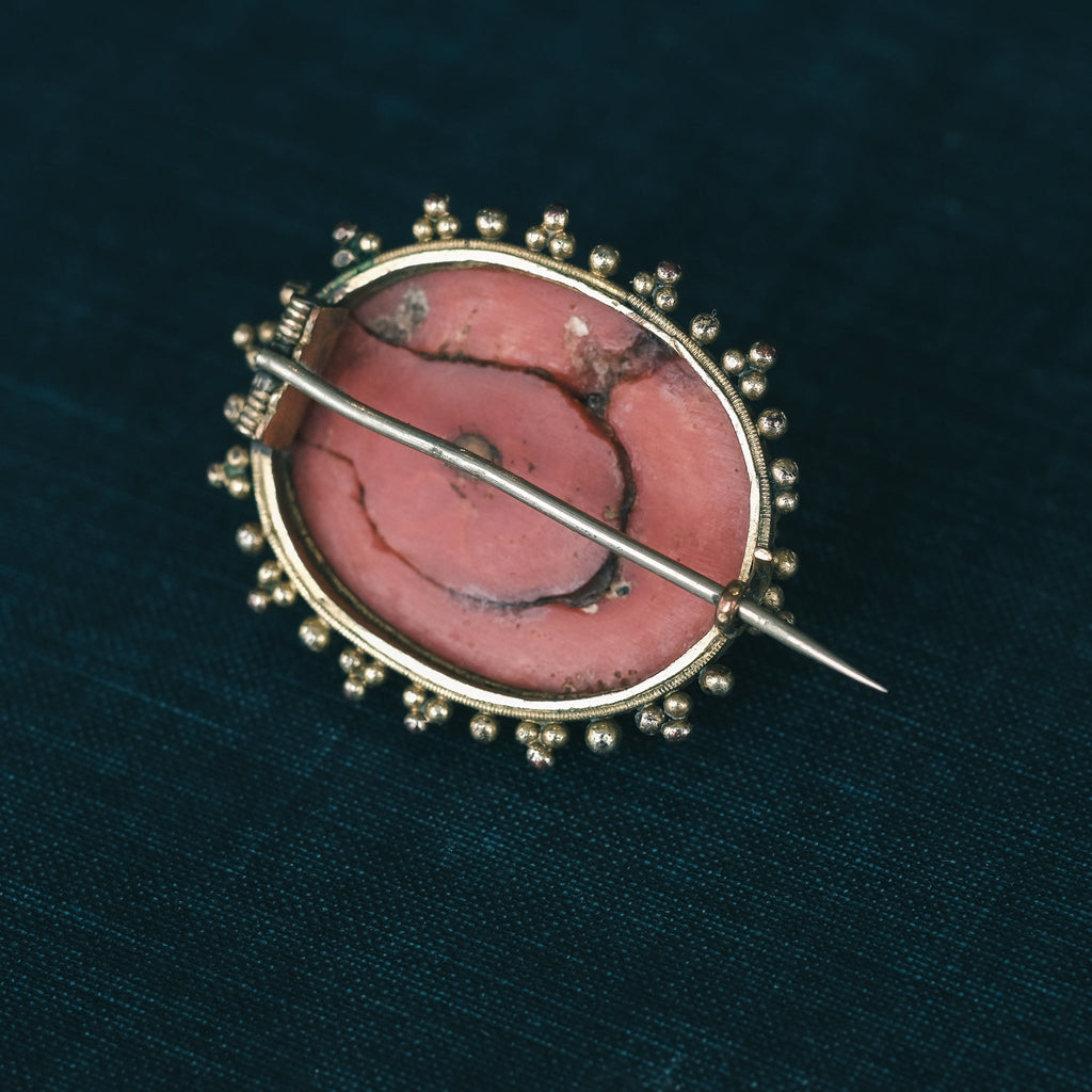 17th Century Zeus Cameo Brooch - Lost Owl Jewelry