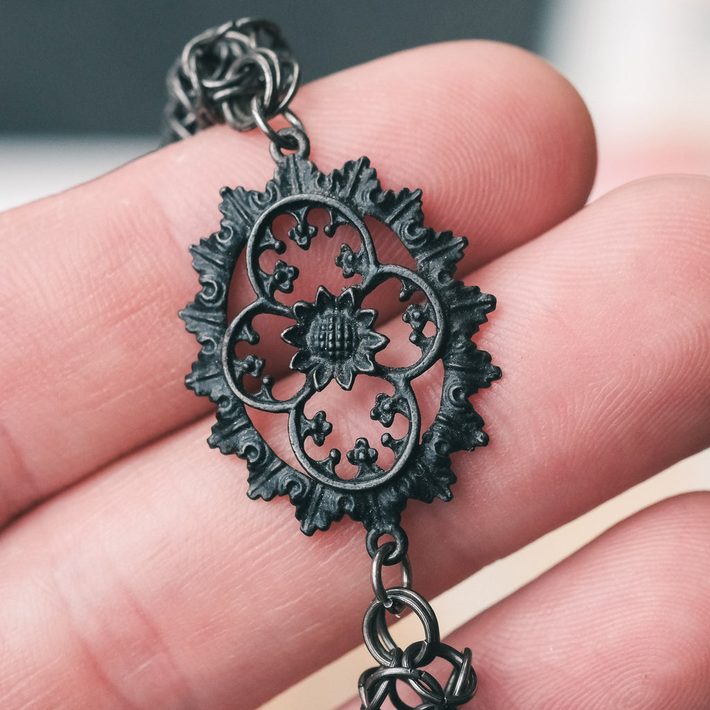 1810s Berlin Iron Necklace - Lost Owl Jewelry