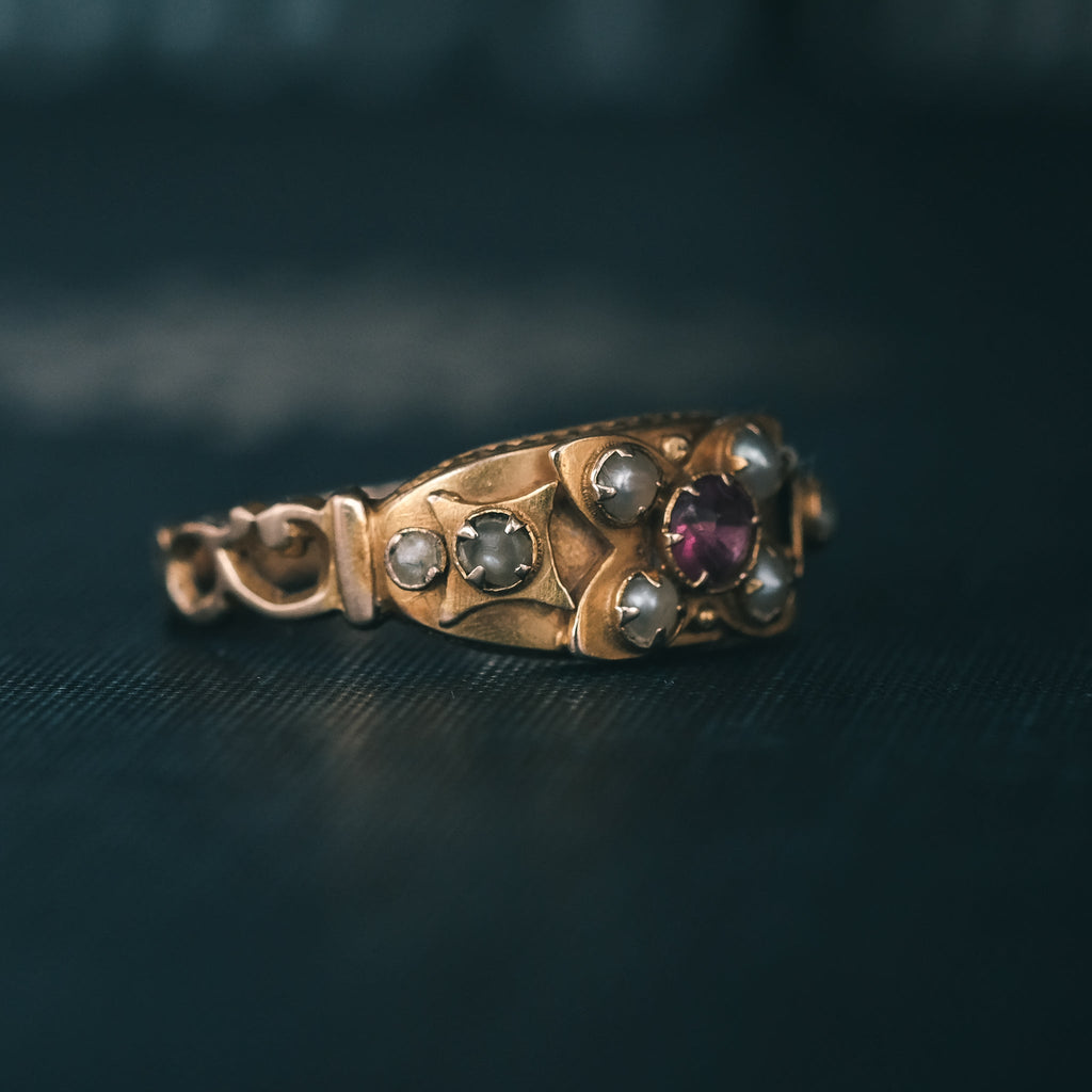 1874 Quatrefoil Ring - Lost Owl Jewelry