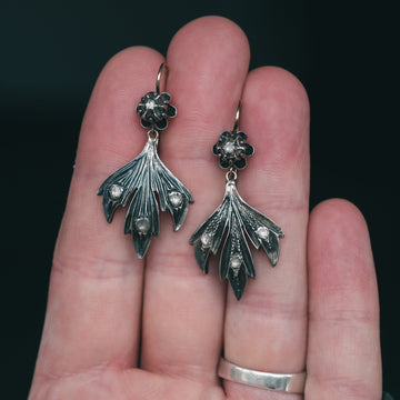 18th Century Acanthus Earrings - Lost Owl Jewelry