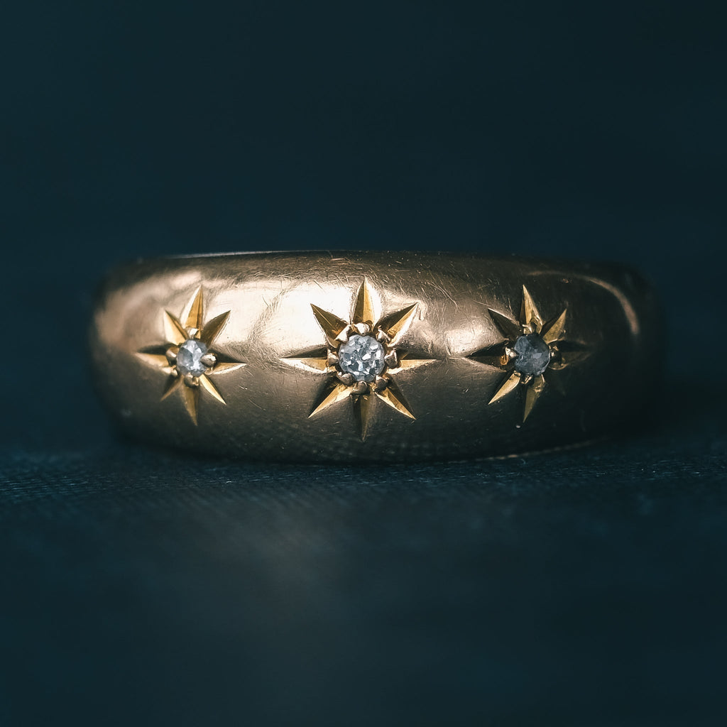 1906 Star Diamond Gypsy Ring - Lost Owl Jewelry