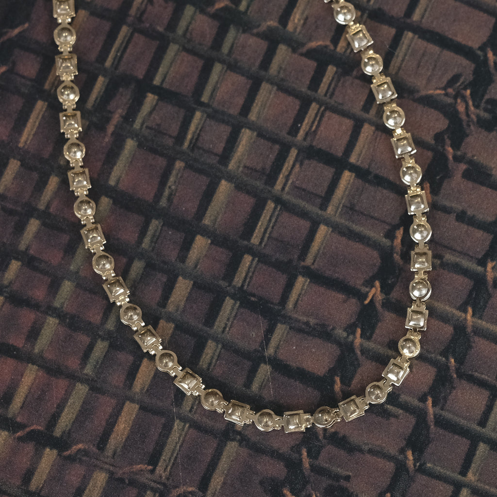 1920s Circle & Square Chain – Lost Owl Jewelry