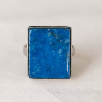 1920s Lapis Lazuli Signet Ring - Lost Owl Jewelry