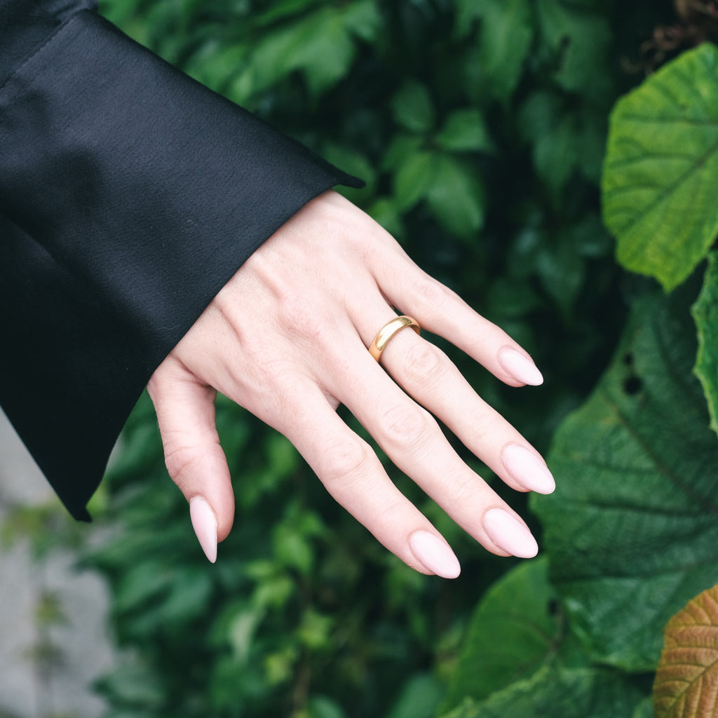 1924 22ct Gold Band - Lost Owl Jewelry