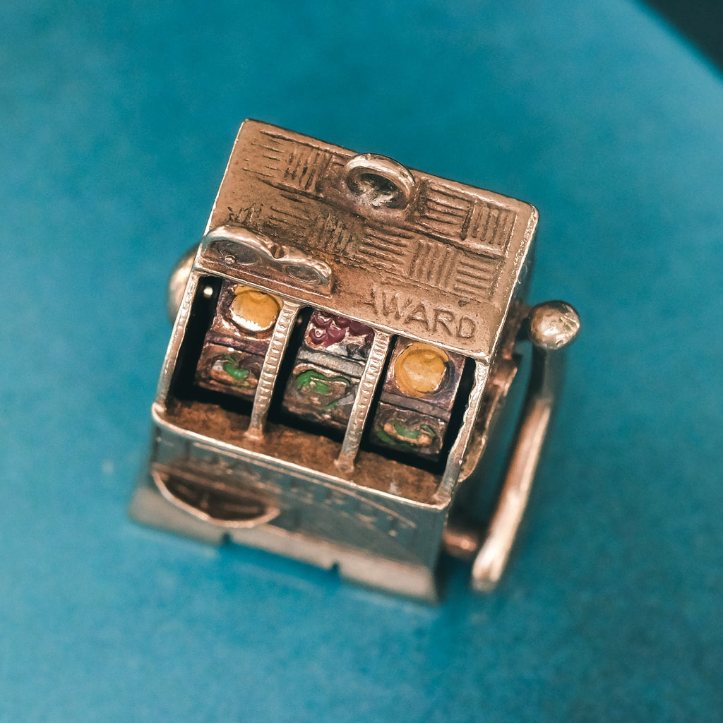 1960s Fruit Machine Charm - Lost Owl Jewelry