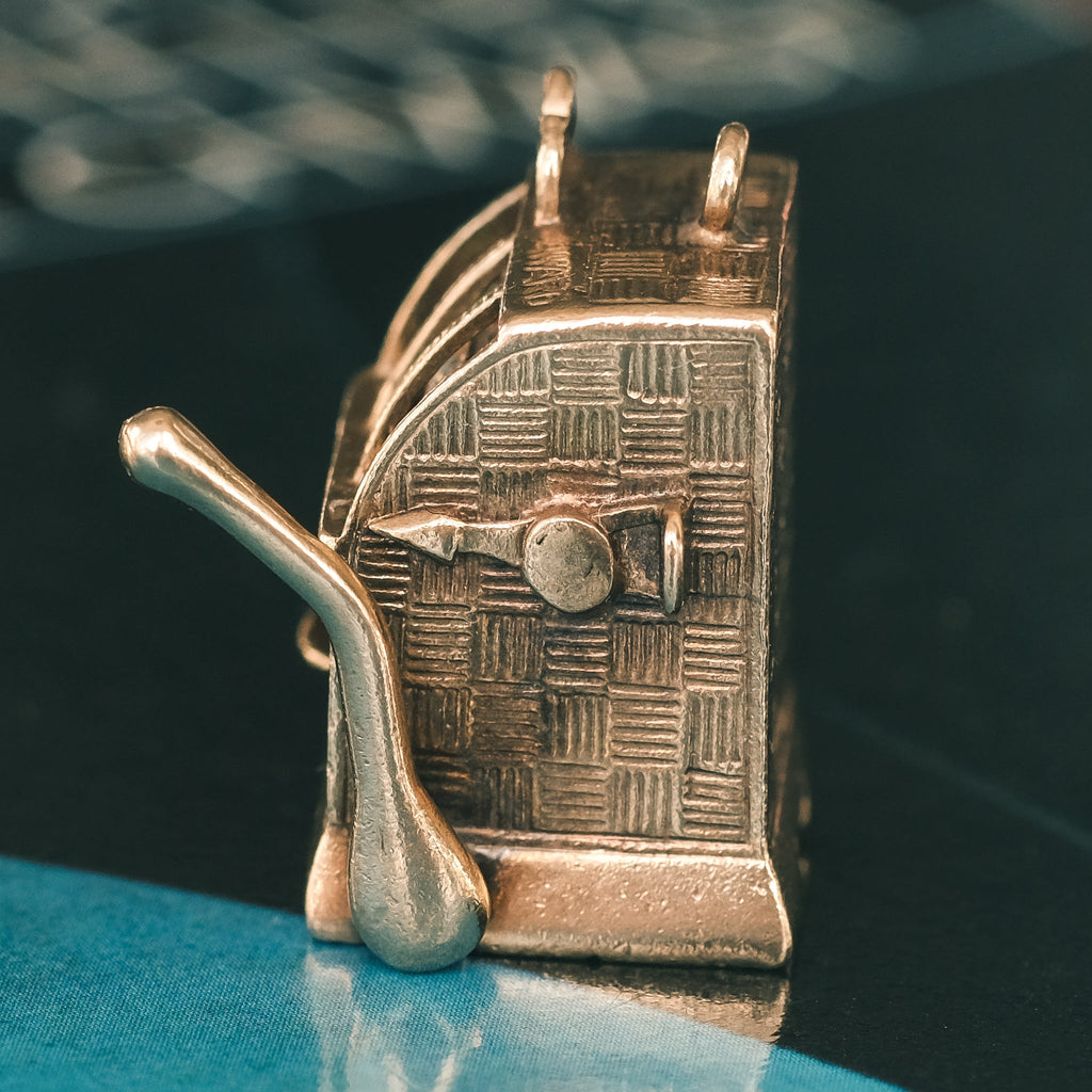 1960s Fruit Machine Charm - Lost Owl Jewelry