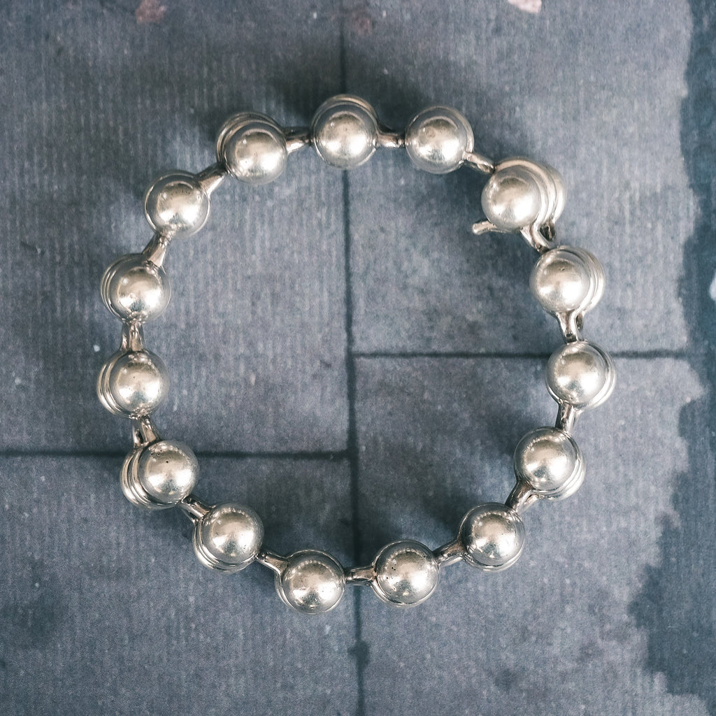 1970s Brutalist Bracelet - Lost Owl Jewelry