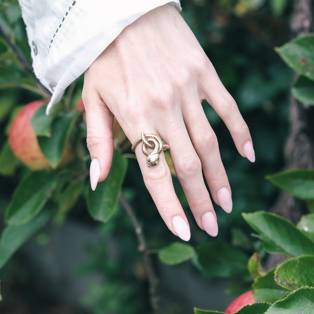 1971 Snake Ring - Lost Owl Jewelry