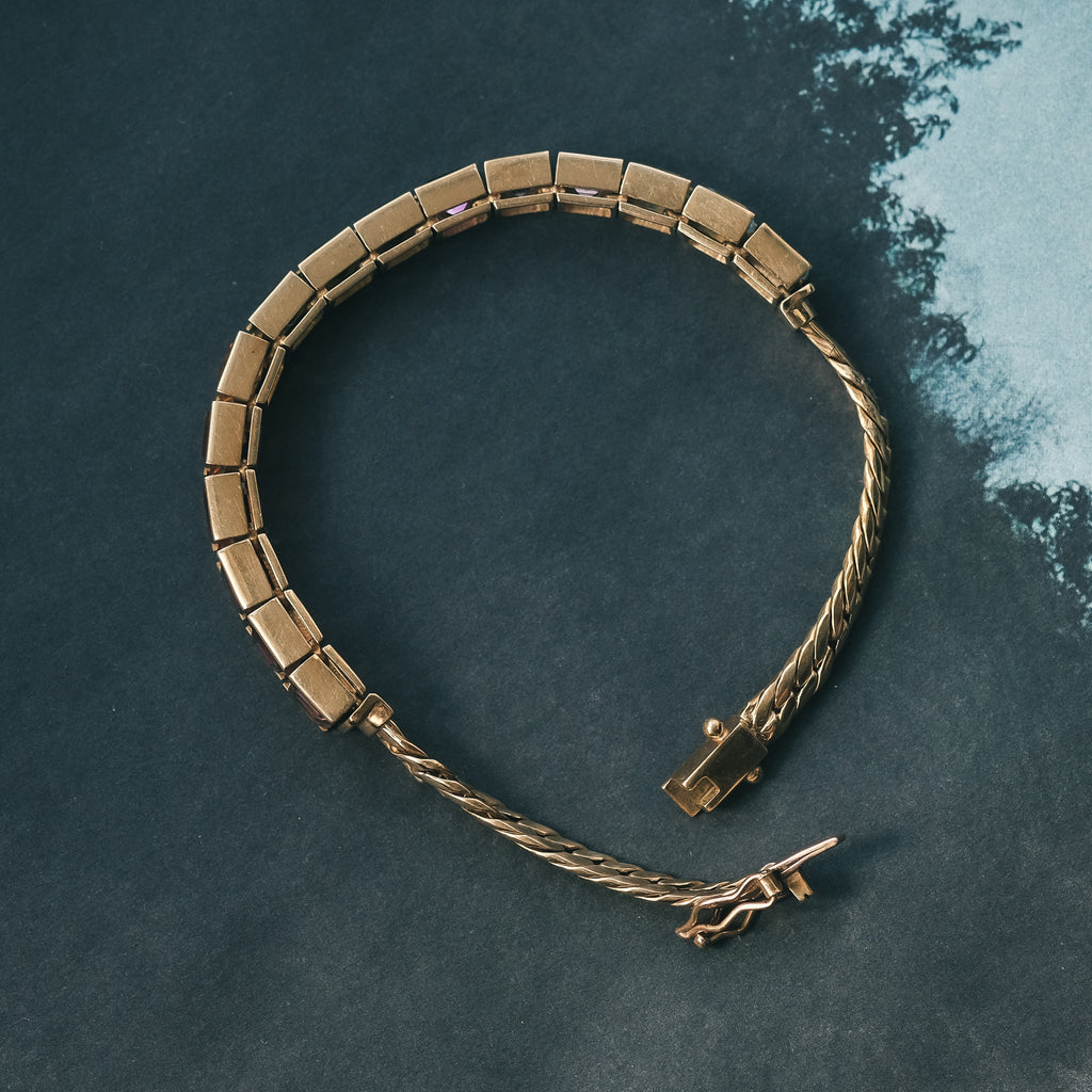 1980s Rainbow Bracelet - Lost Owl Jewelry