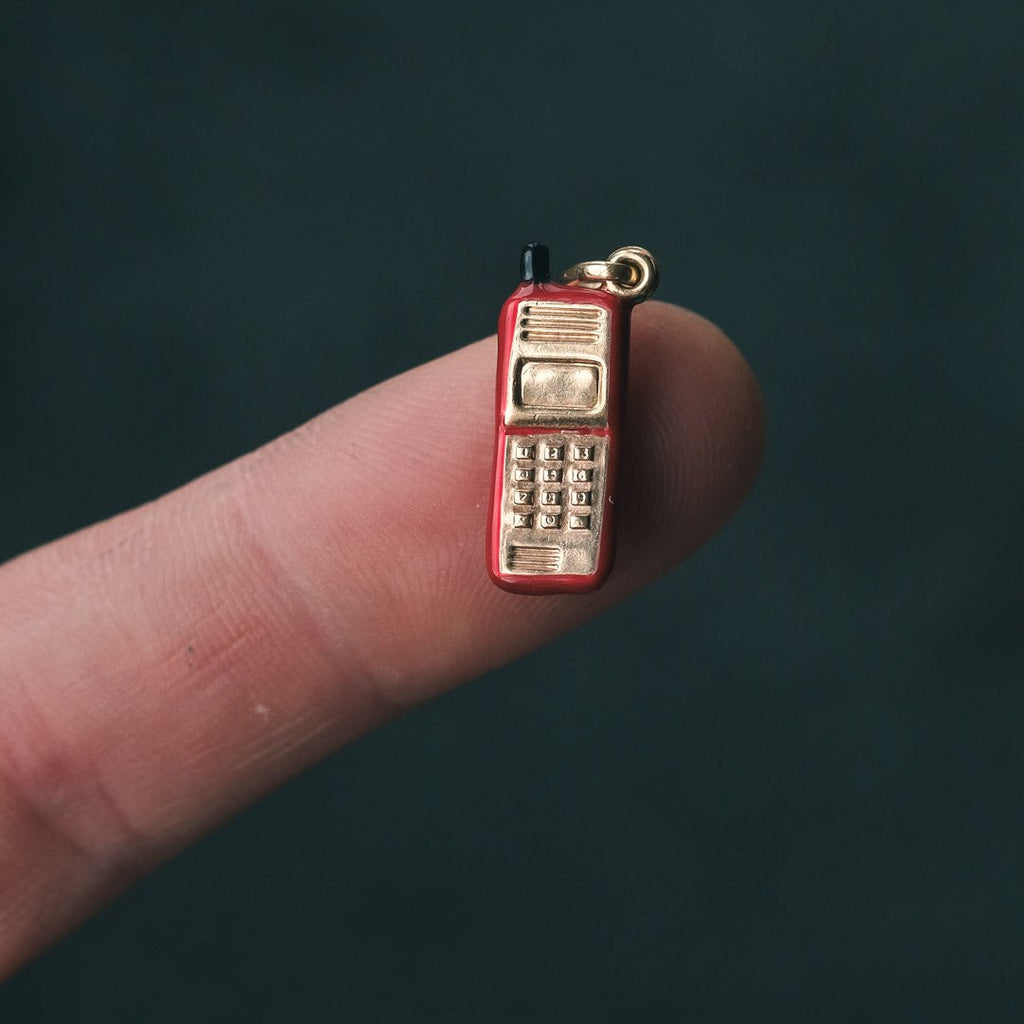 1990s Motorola Phone Charm - Lost Owl Jewelry