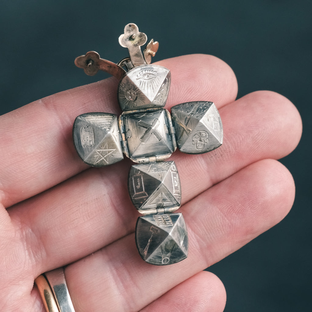 19th Century Masonic Orb - Lost Owl Jewelry