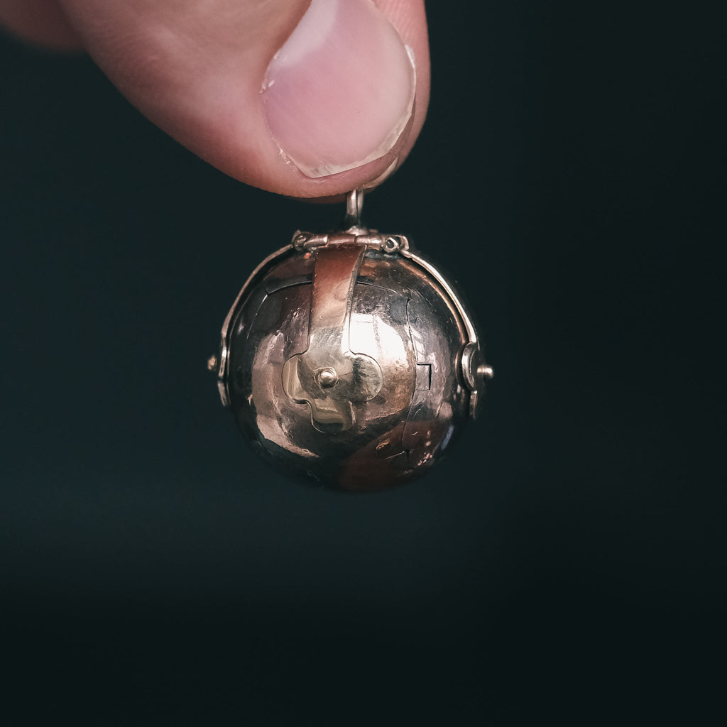 19th Century Masonic Orb - Lost Owl Jewelry