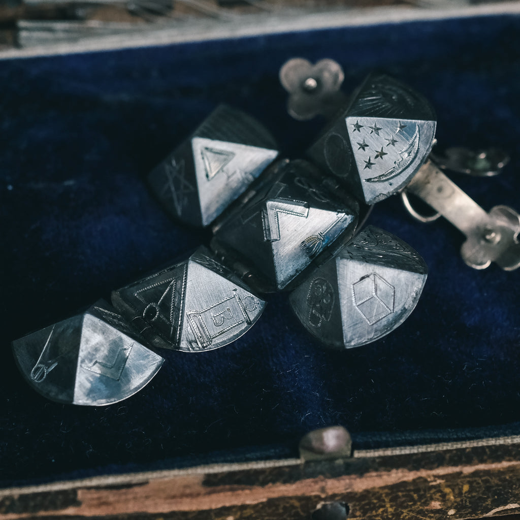 19th Century Masonic Orb - Lost Owl Jewelry