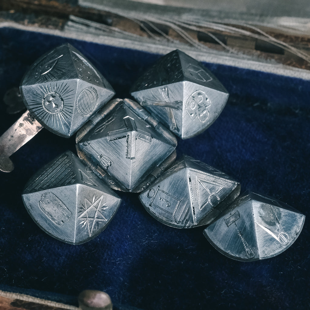 19th Century Masonic Orb - Lost Owl Jewelry