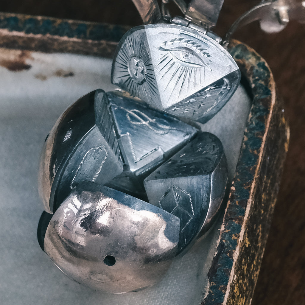 19th Century Masonic Orb - Lost Owl Jewelry