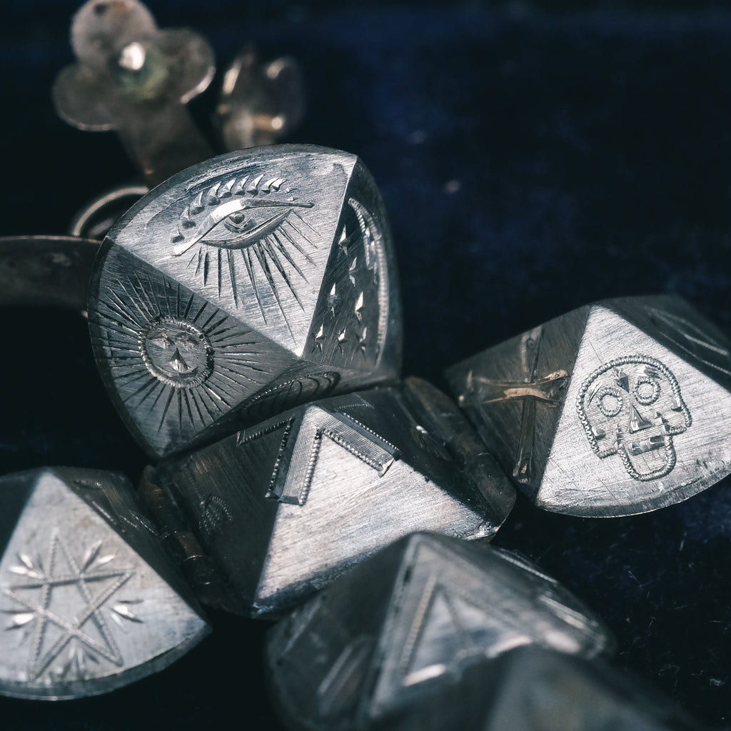 19th Century Masonic Orb - Lost Owl Jewelry