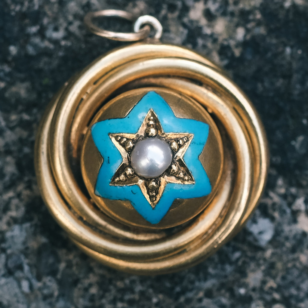 Opening Star Locket Victorian Enamel Star Locket – Lost Owl Jewelry