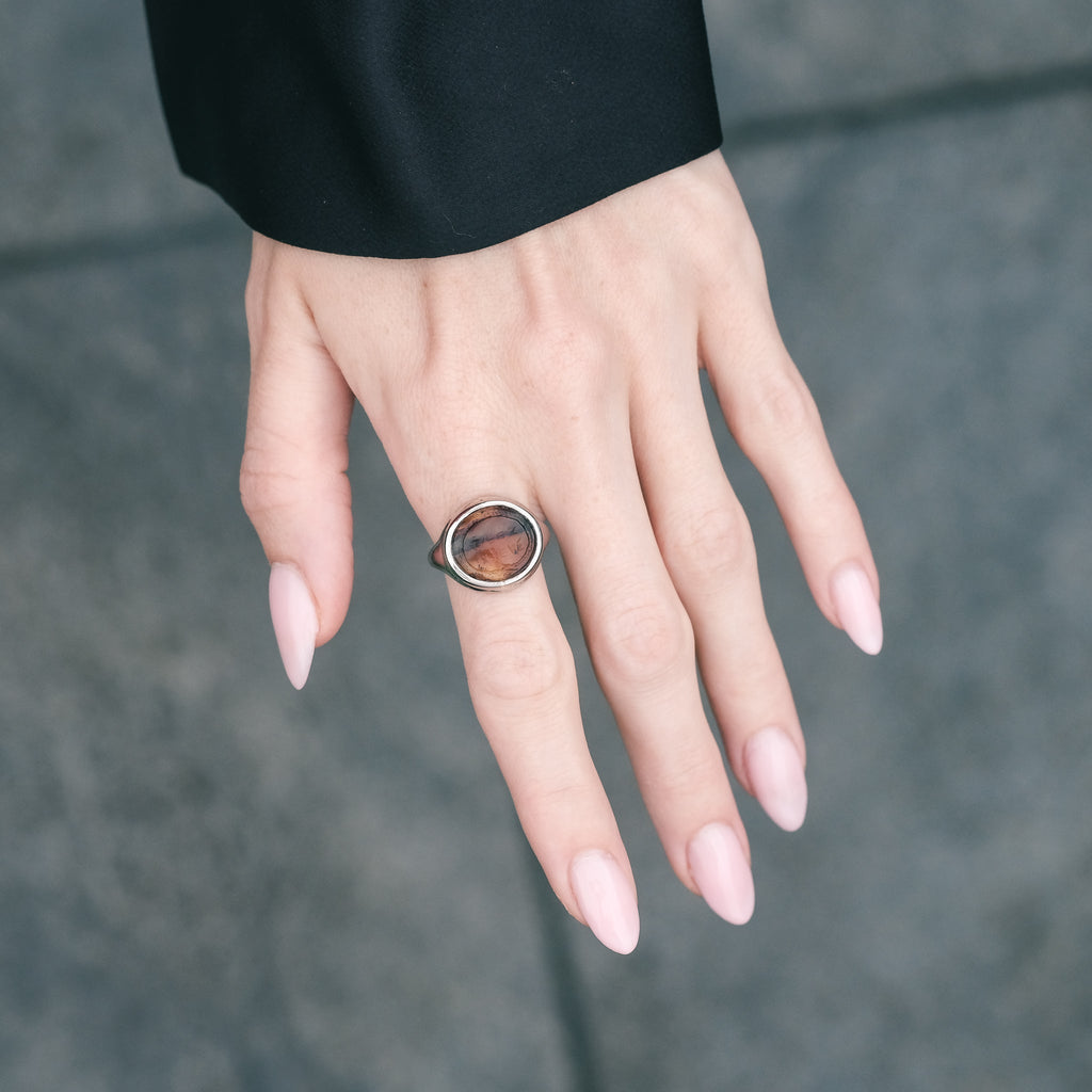 Ancient Magic Amulet Ring - Lost Owl Jewelry