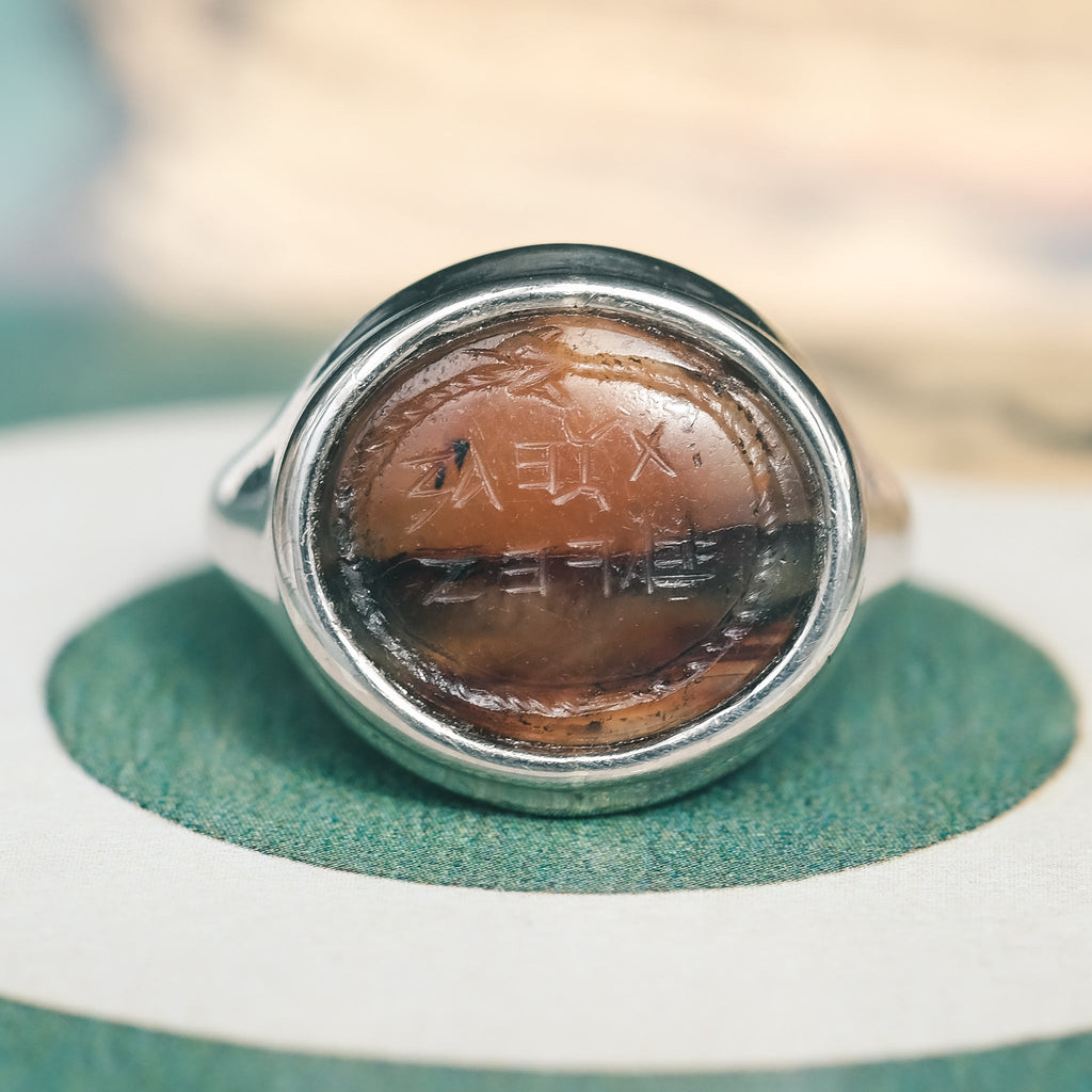 Ancient Magic Amulet Ring - Lost Owl Jewelry