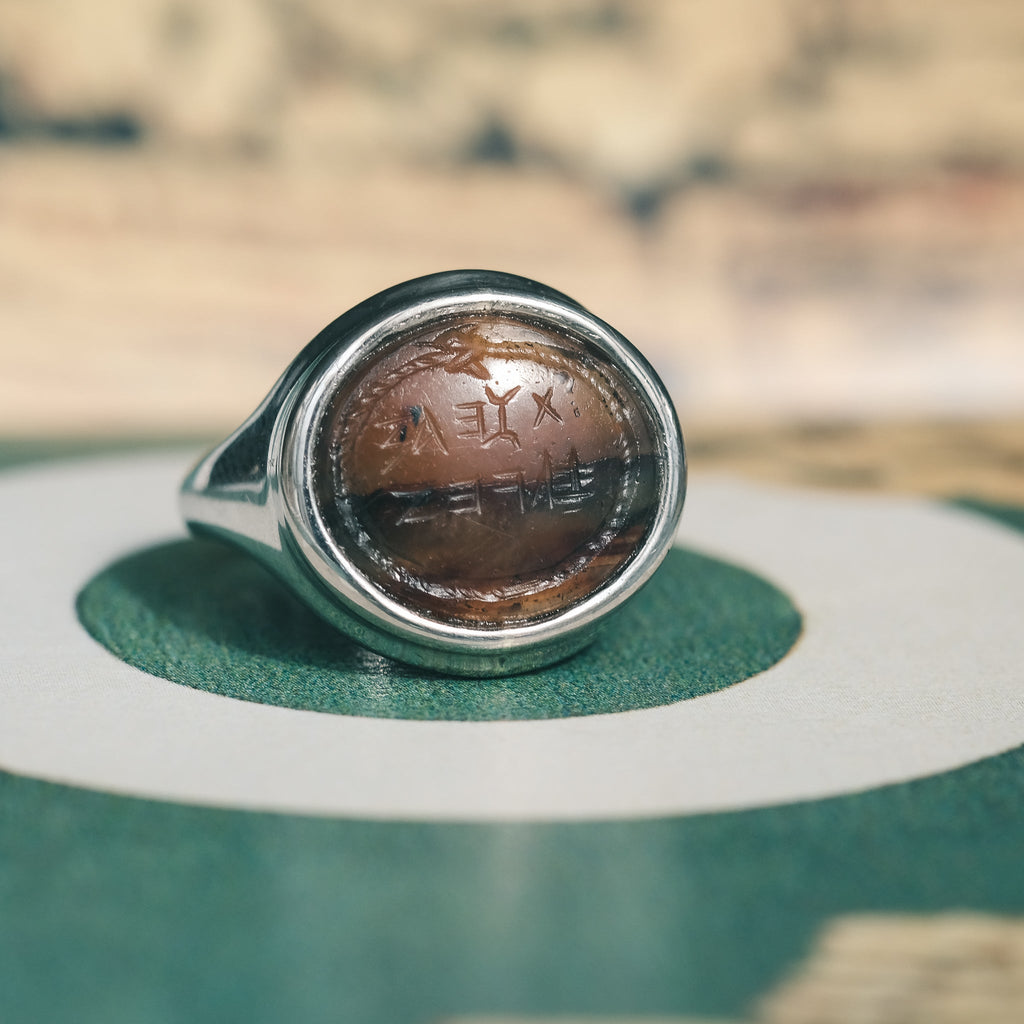 Ancient Magic Amulet Ring - Lost Owl Jewelry