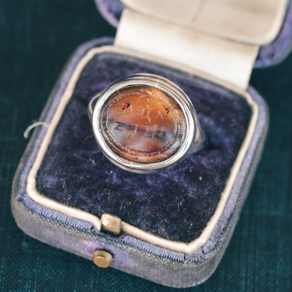 Ancient Magic Amulet Ring - Lost Owl Jewelry