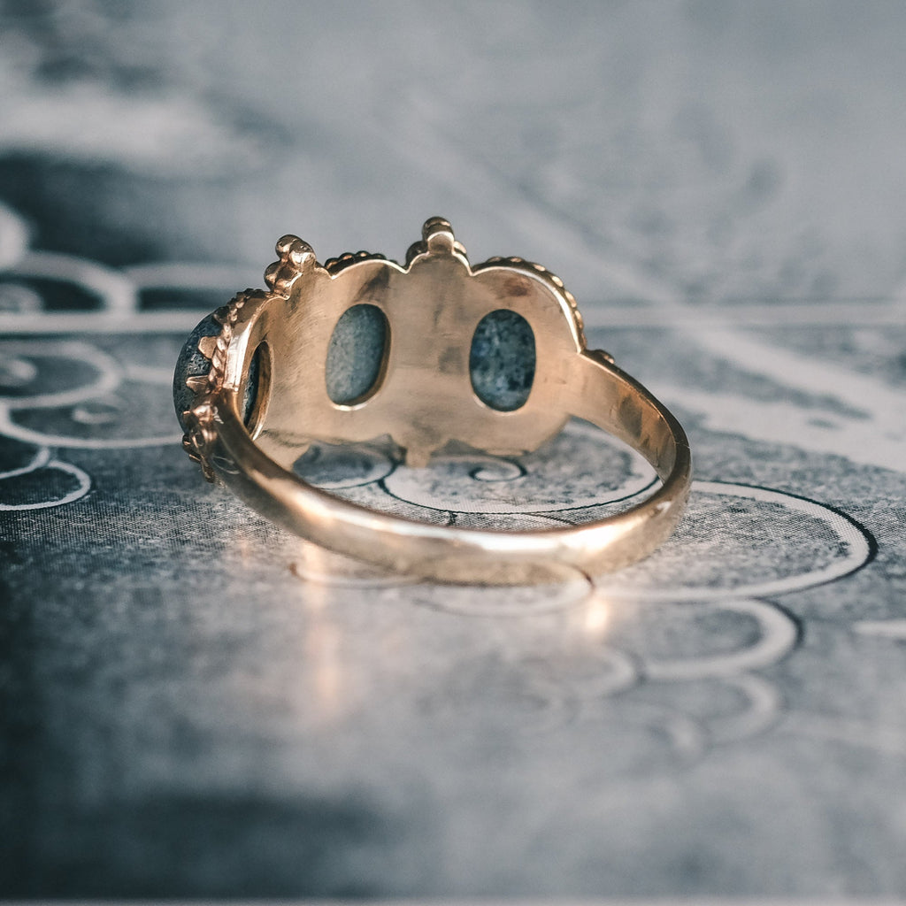Ancient Revival Lapis Ring - Lost Owl Jewelry