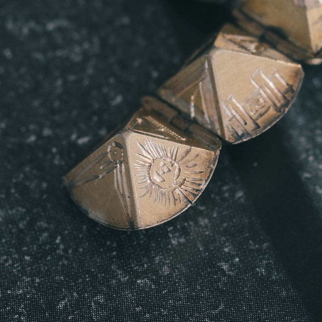 Antique Masonic Ball Fob - Lost Owl Jewelry