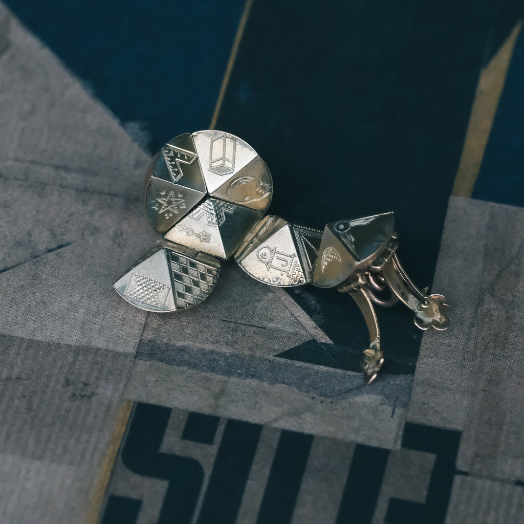 Antique Masonic Orb - Lost Owl Jewelry