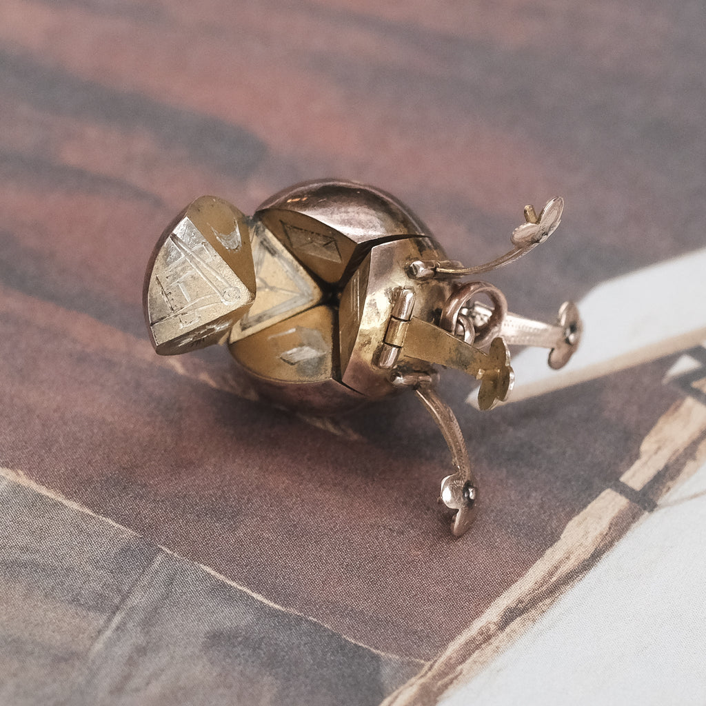 Antique Masonic Orb - Lost Owl Jewelry