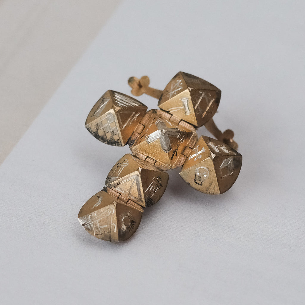 Antique Masonic Orb - Lost Owl Jewelry