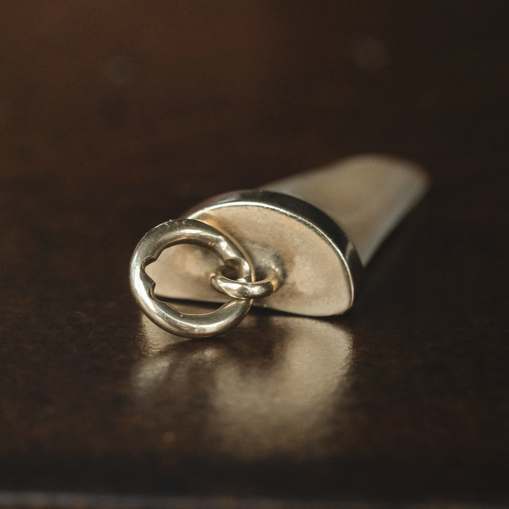 Antique Shark Tooth Pendant - Lost Owl Jewelry