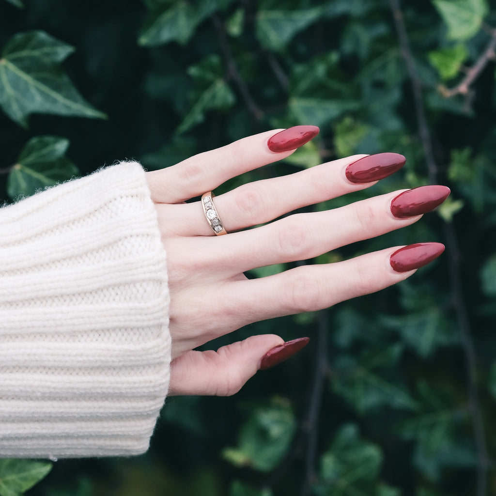 Art Deco Diamond Band - Lost Owl Jewelry