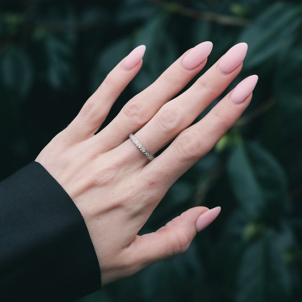 Art Deco Diamond Eternity Ring - Lost Owl Jewelry