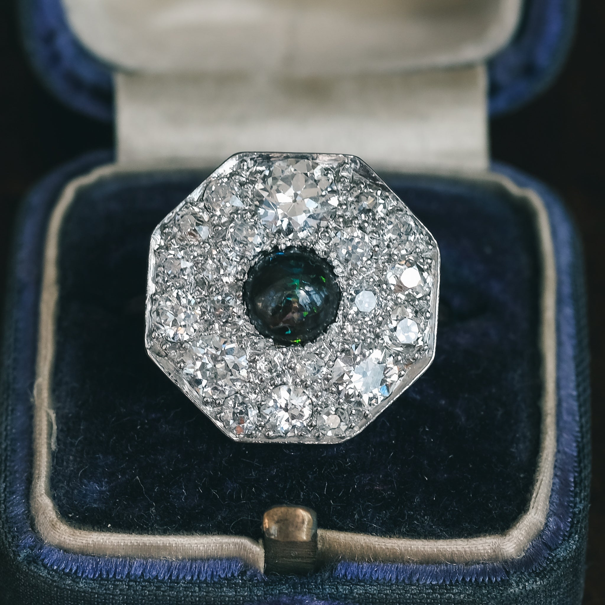 Art Deco Octagon Ring