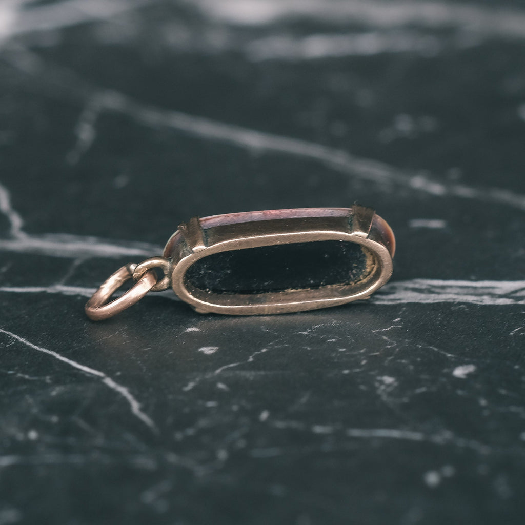 Art Deco Opal Pendant - Lost Owl Jewelry