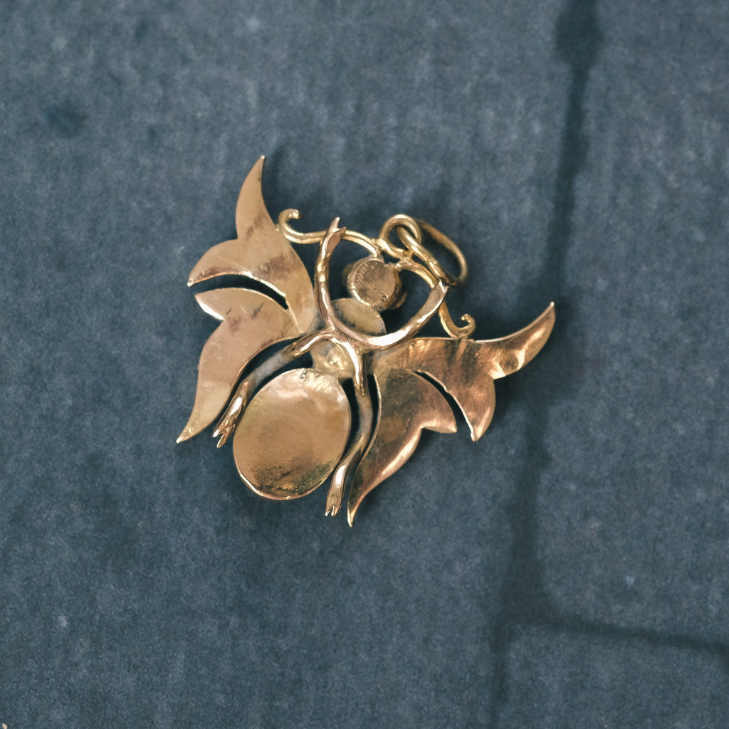 Art Nouveau Butterfly Pendant - Lost Owl Jewelry