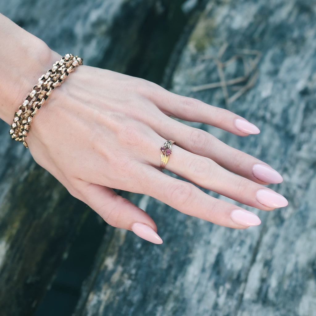 Art Nouveau 'Toi et Moi' Ring - Lost Owl Jewelry