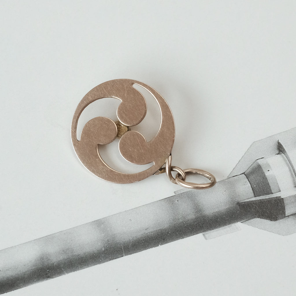 Arts & Crafts Murrle Bennett Propeller Pendant - Lost Owl Jewelry