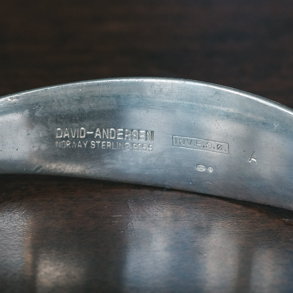 Bjørn Sigurd Østern Silver Bangle - Lost Owl Jewelry