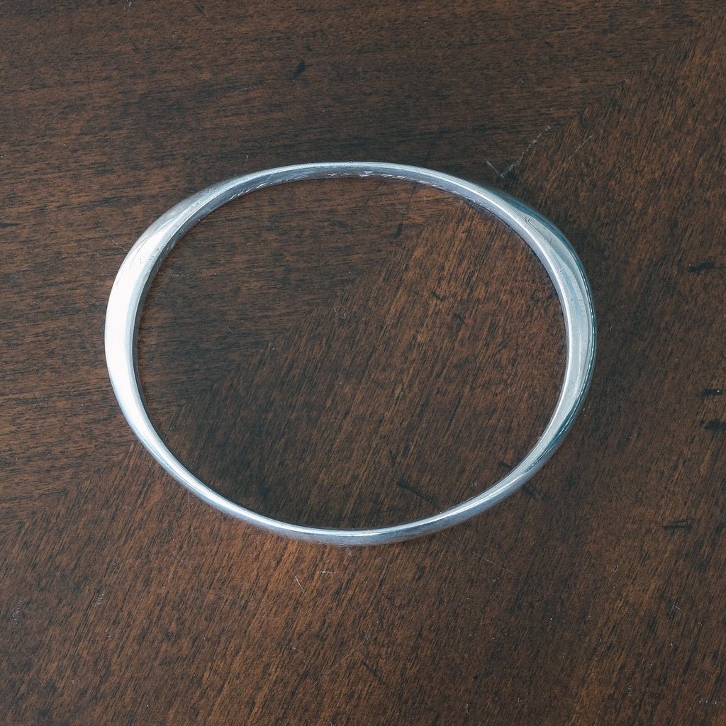 Bjørn Sigurd Østern Silver Bangle - Lost Owl Jewelry