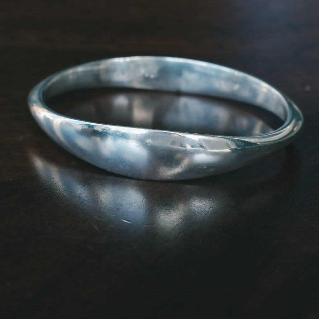 Bjørn Sigurd Østern Silver Bangle - Lost Owl Jewelry