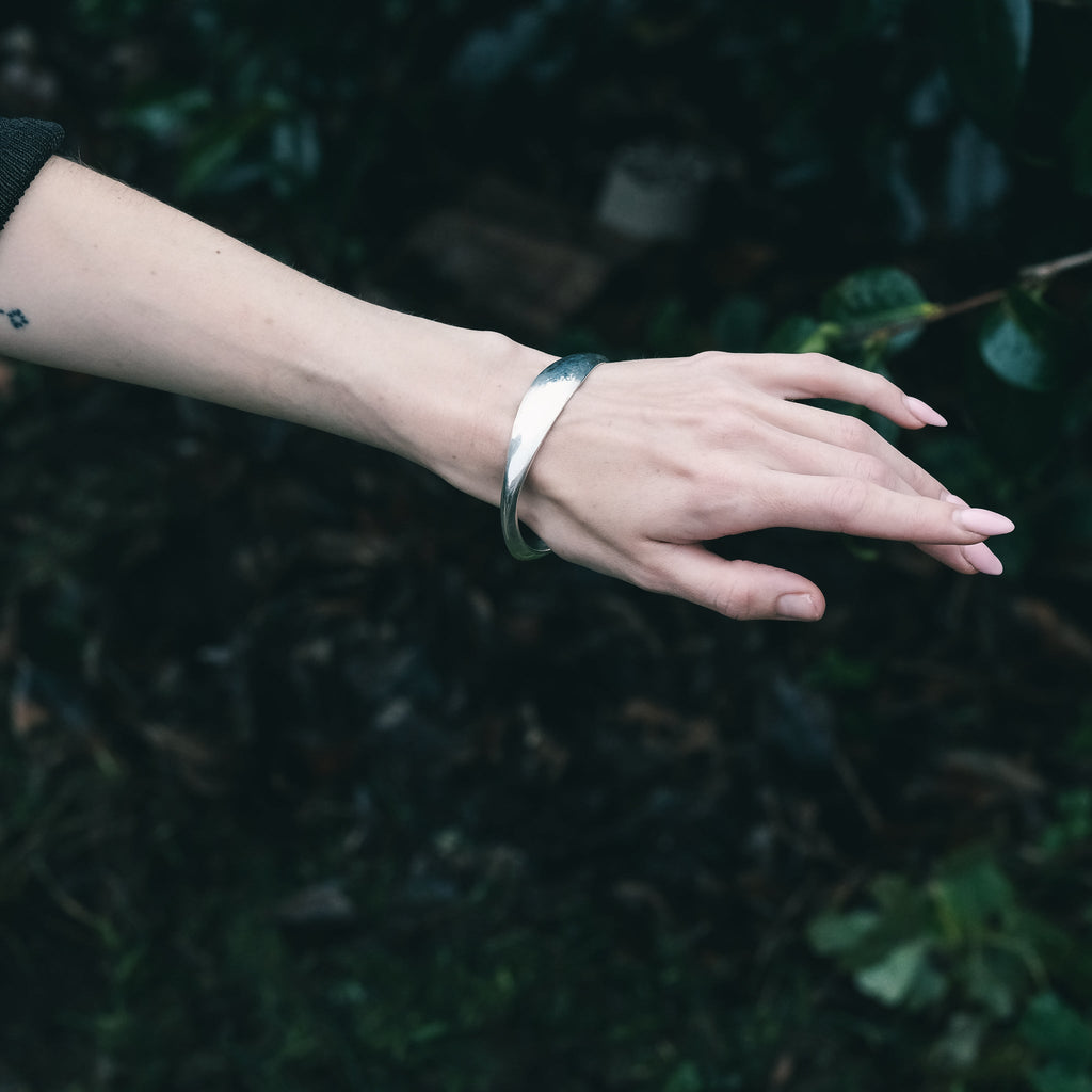 Bjørn Sigurd Østern Silver Bangle - Lost Owl Jewelry