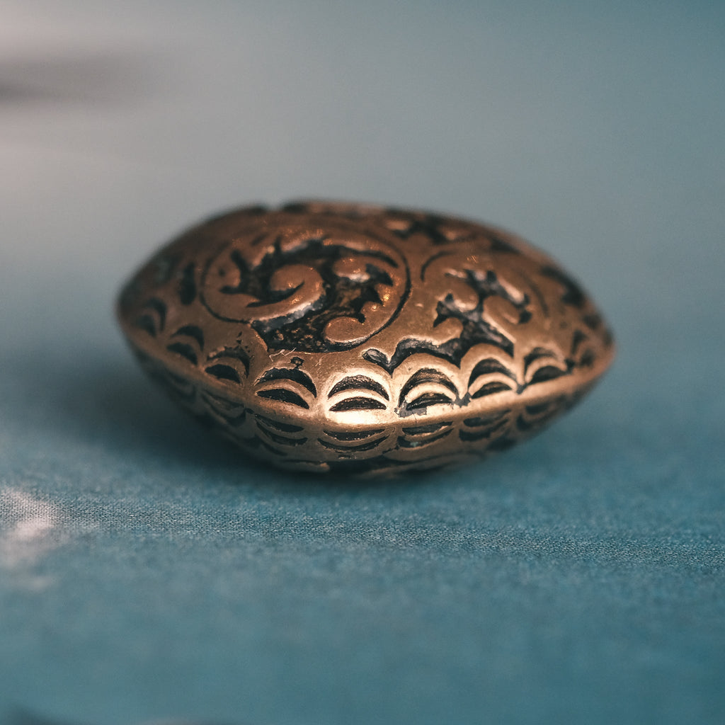 Early Victorian Carved Heart Pendant - Lost Owl Jewelry